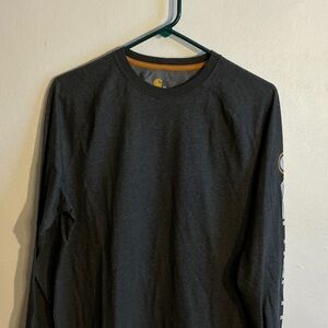 Carhartt Men's Dark Gray Long Sleeve Tee